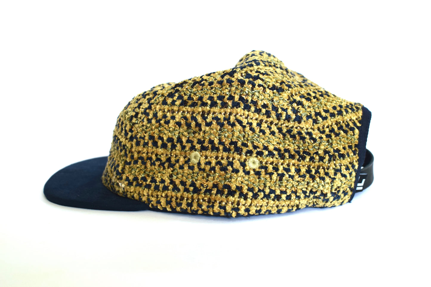 Wide Stitch Five Panel Hat