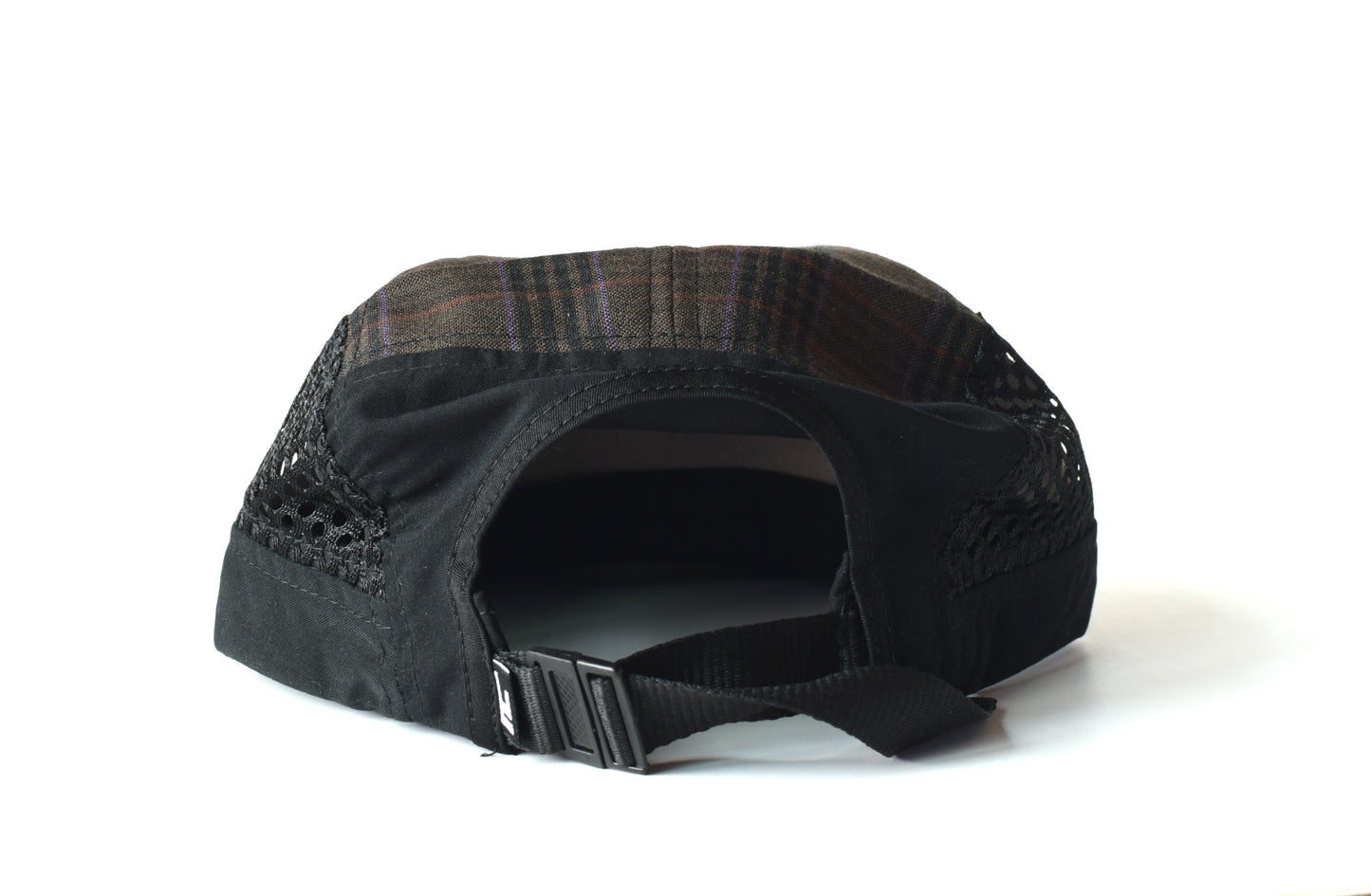 Lana Tropical Plaid Eight Panel Sport Hat