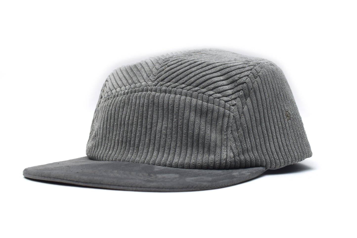 Cord Gris Clara Five Panel Hat