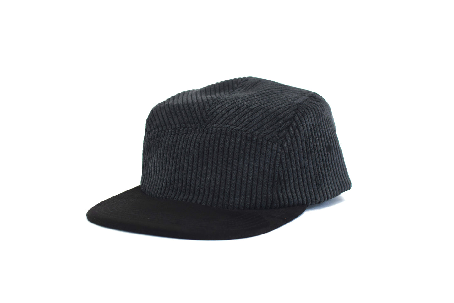 Cord Casi Negro Five Panel Hat