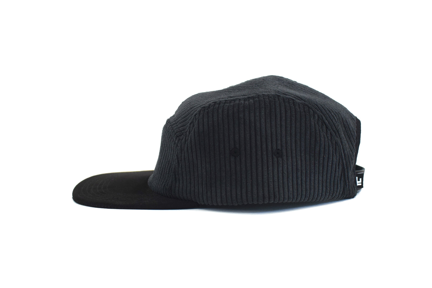 Cord Casi Negro Five Panel Hat