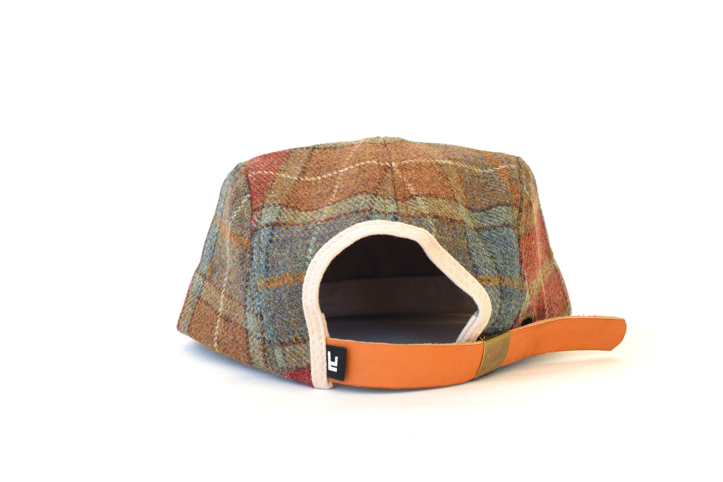 Scosia Plaid Rojo Five Panel Hat (sb)