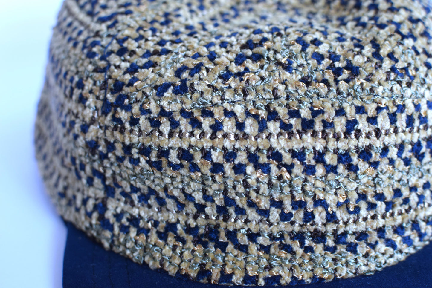 Wide Stitch Five Panel Hat