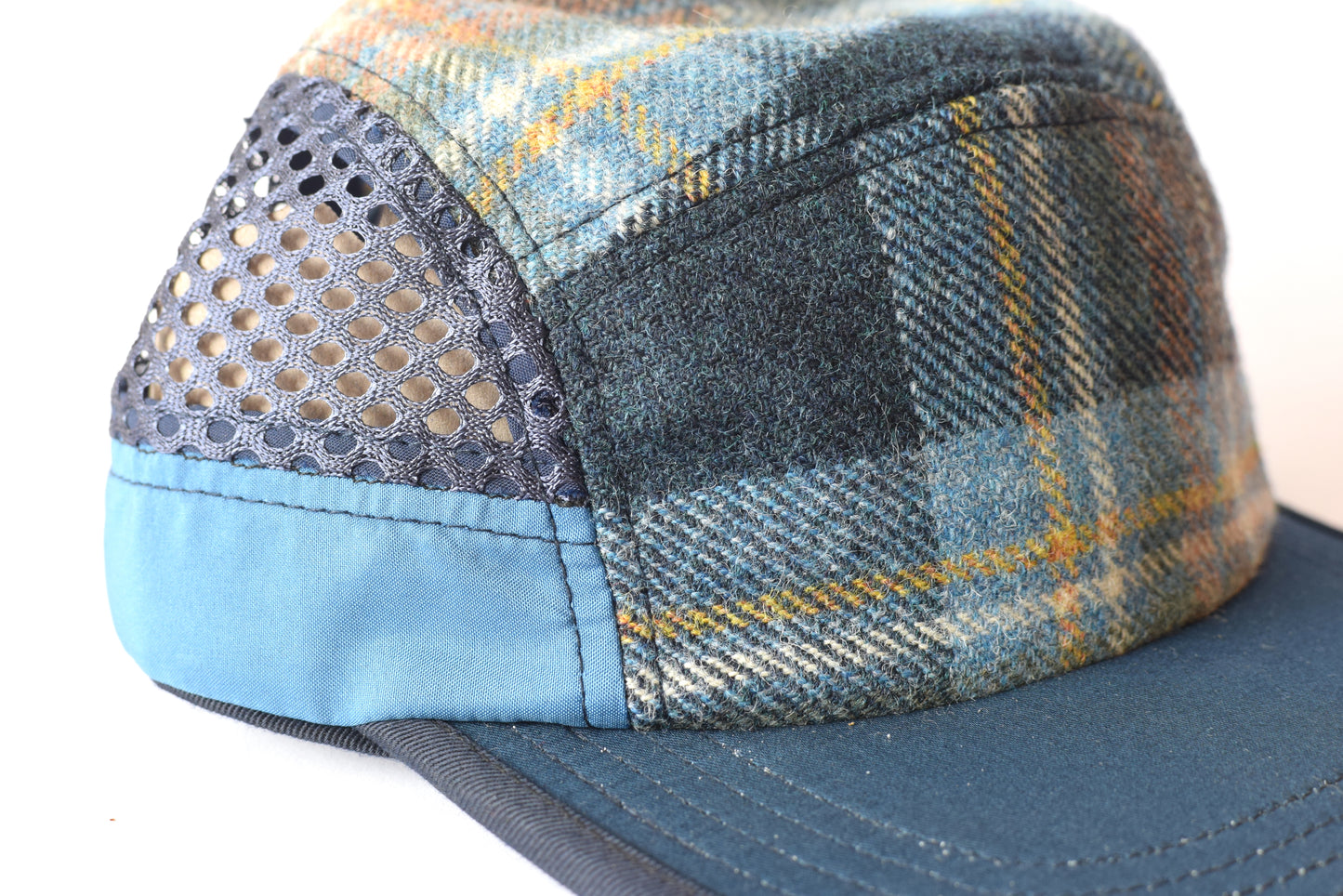 Scosia Plaid Eight Panel Sport Hat