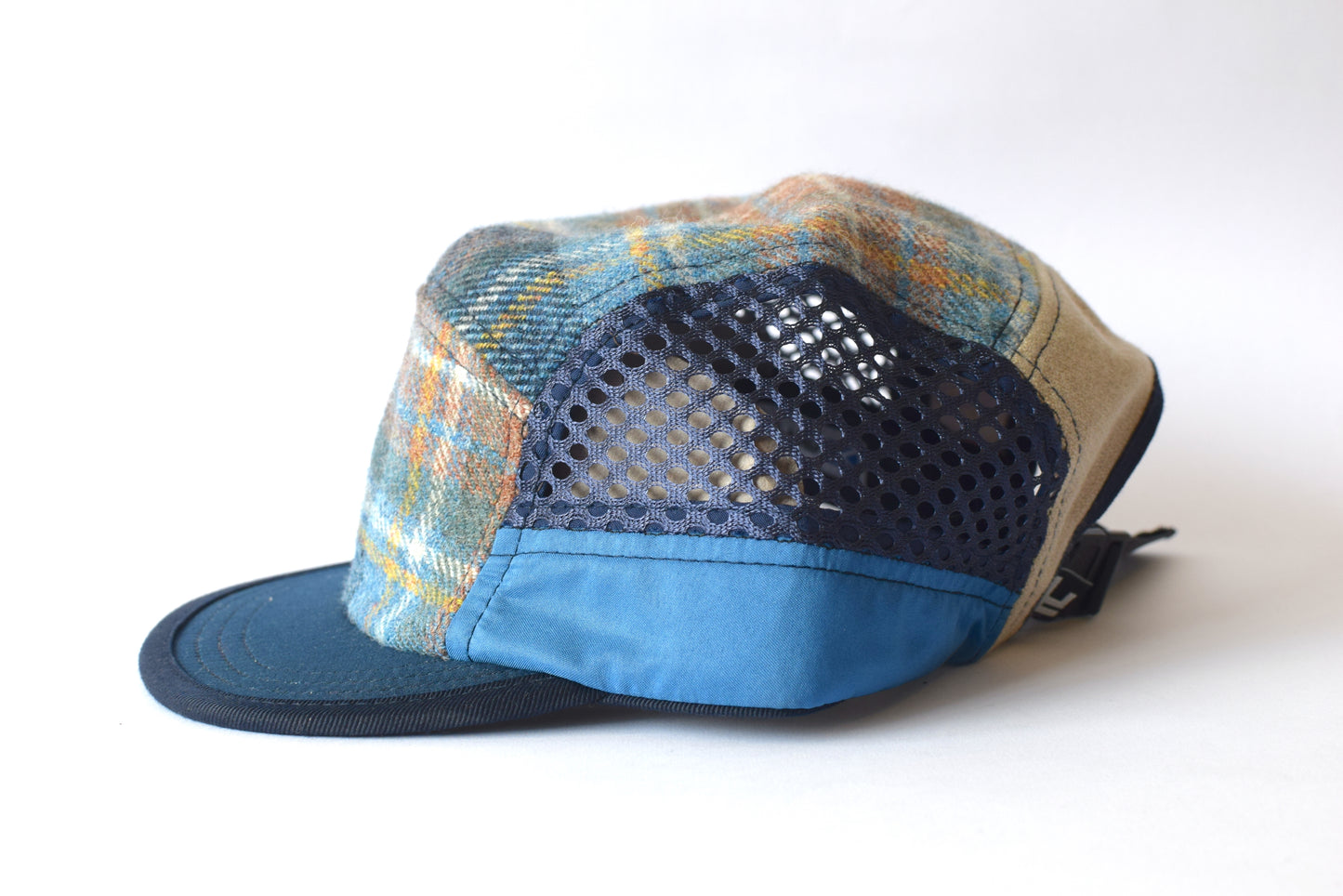 Scosia Plaid Eight Panel Sport Hat (sb)