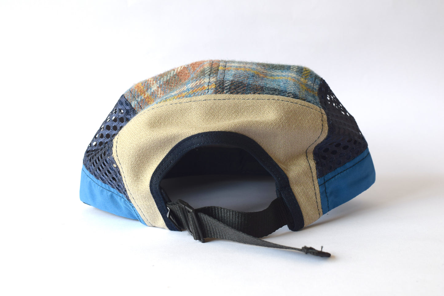 Scosia Plaid Eight Panel Sport Hat (sb)