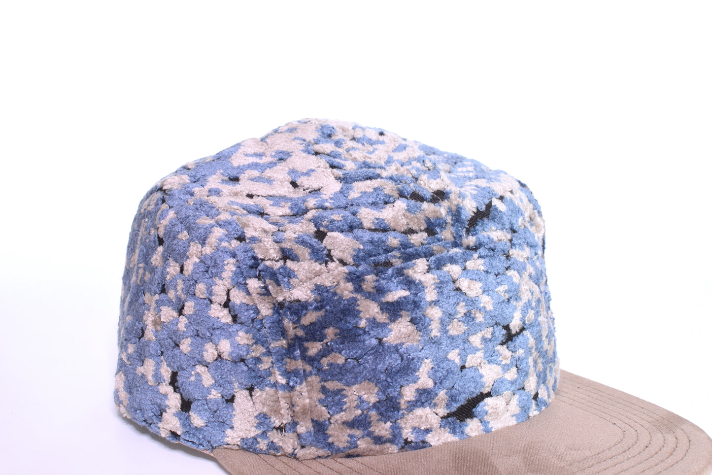 Cloud Camo Crema Five Panel Hat