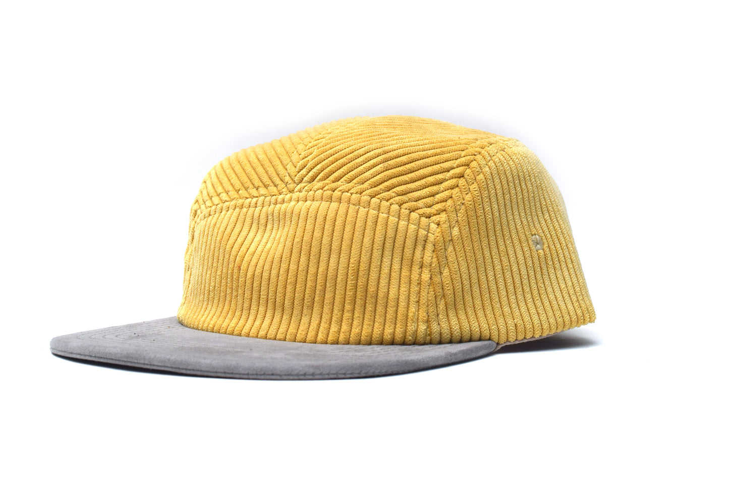 Cord Amarilla Clara Gris Five Panel Hat