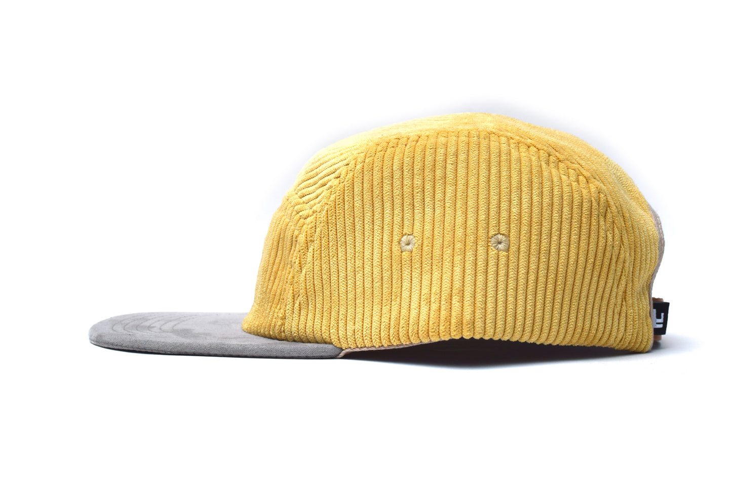 Cord Amarilla Clara Gris Five Panel Hat