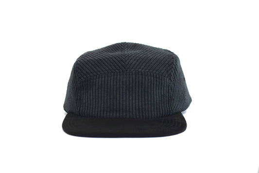 Cord Casi Negro Five Panel Hat