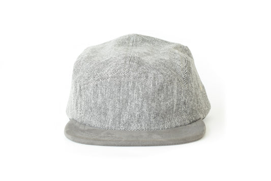 Fuzzy Japanese Denim Five Panel Hat (sb)