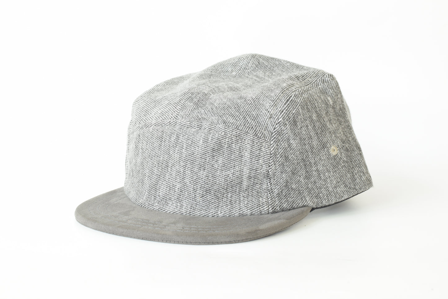 Fuzzy Japanese Denim Five Panel Hat (sb)