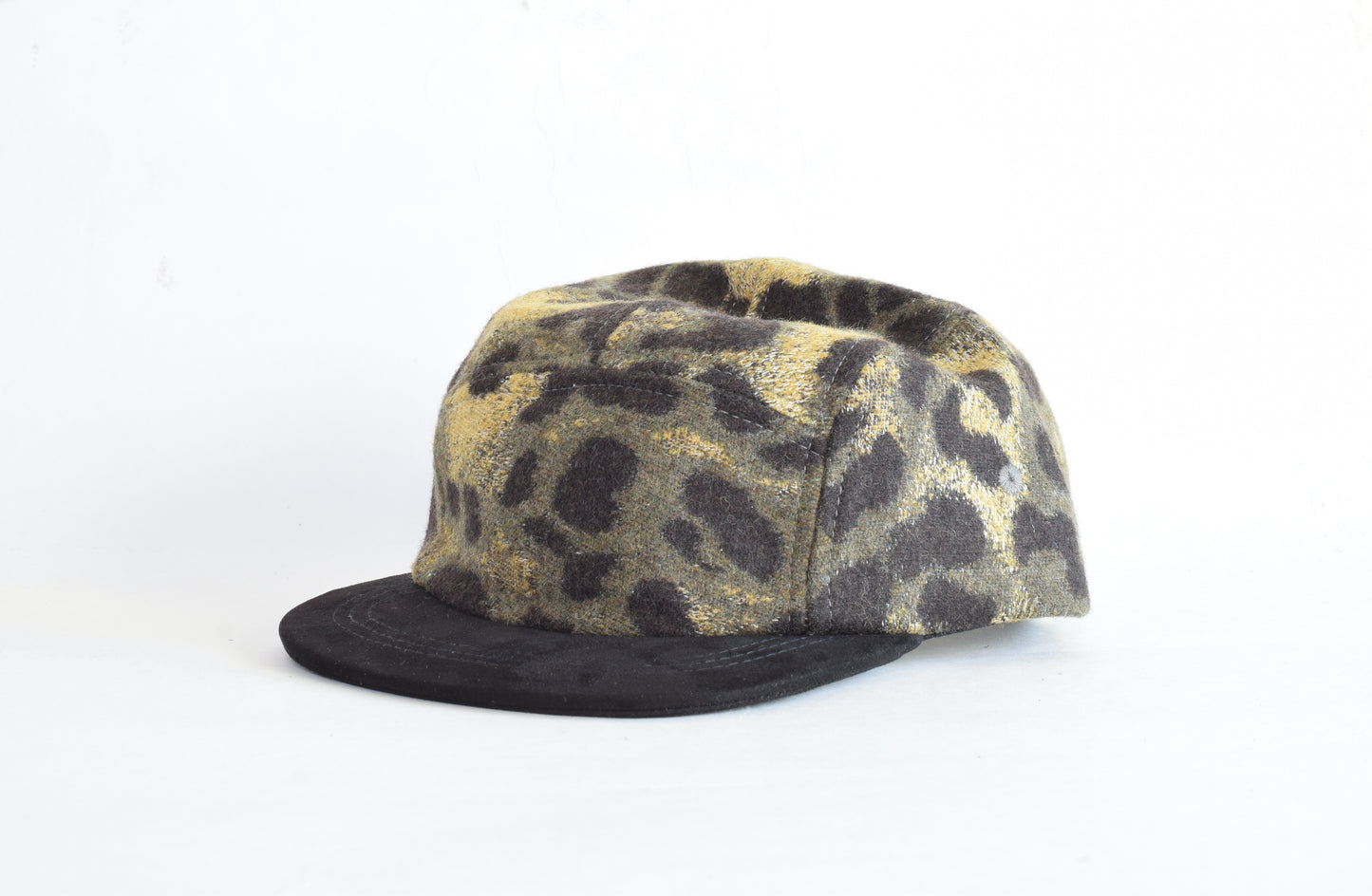 Leopard Fuzz Five Panel Hat (sb)