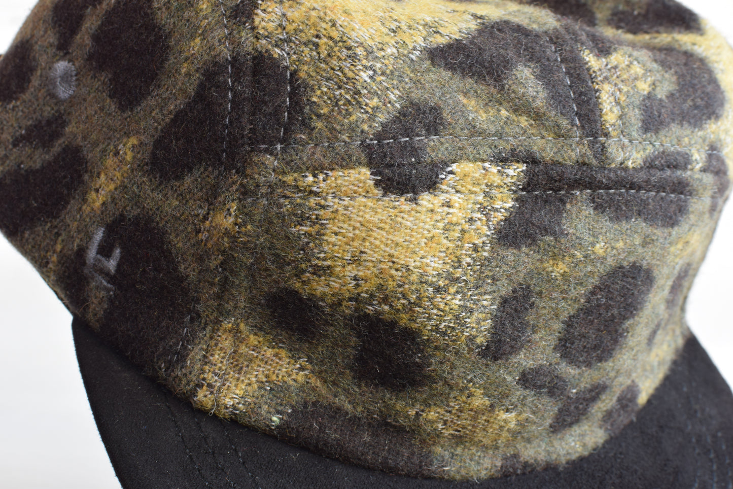 Leopard Fuzz Five Panel Hat (sb)