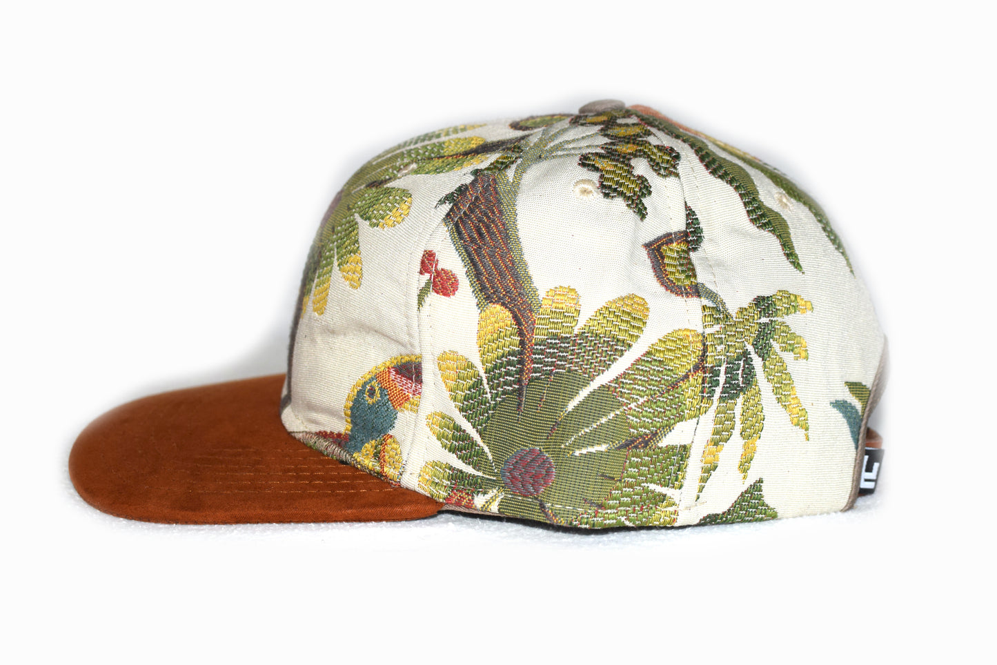 Jujjuru Six Panel Large Hat Flat Brim