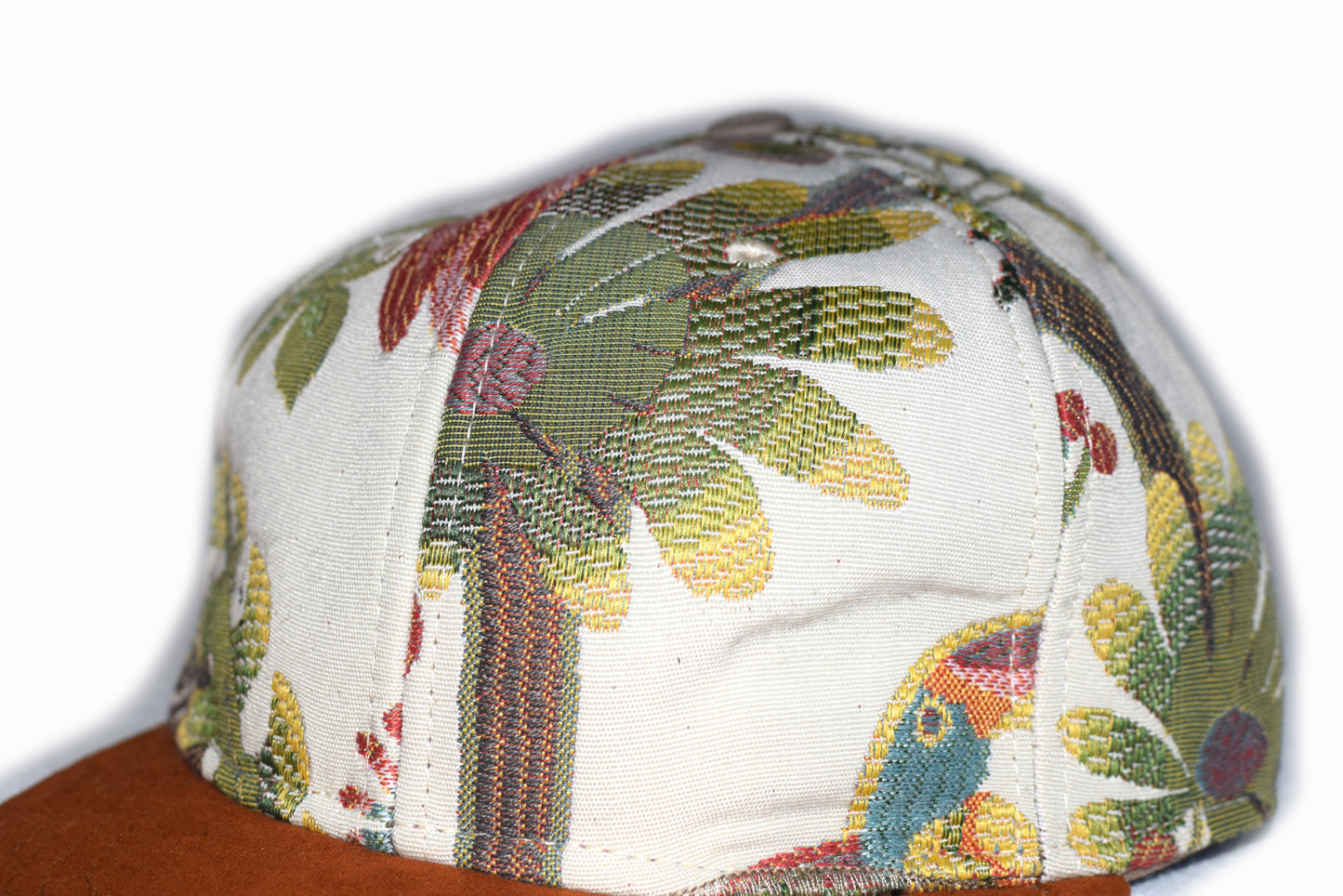 Jujjuru Six Panel Large Hat Flat Brim