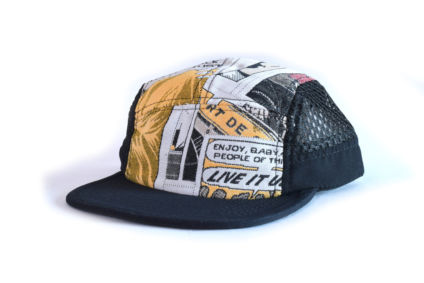 50s Comic Eight Panel Sport Hat