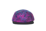 Olas Magenta Silk Five Panel Hat (sb)