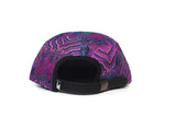 Olas Magenta Silk Five Panel Hat