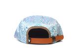 Olas Azulez Silk Five Panel Hat (sb)