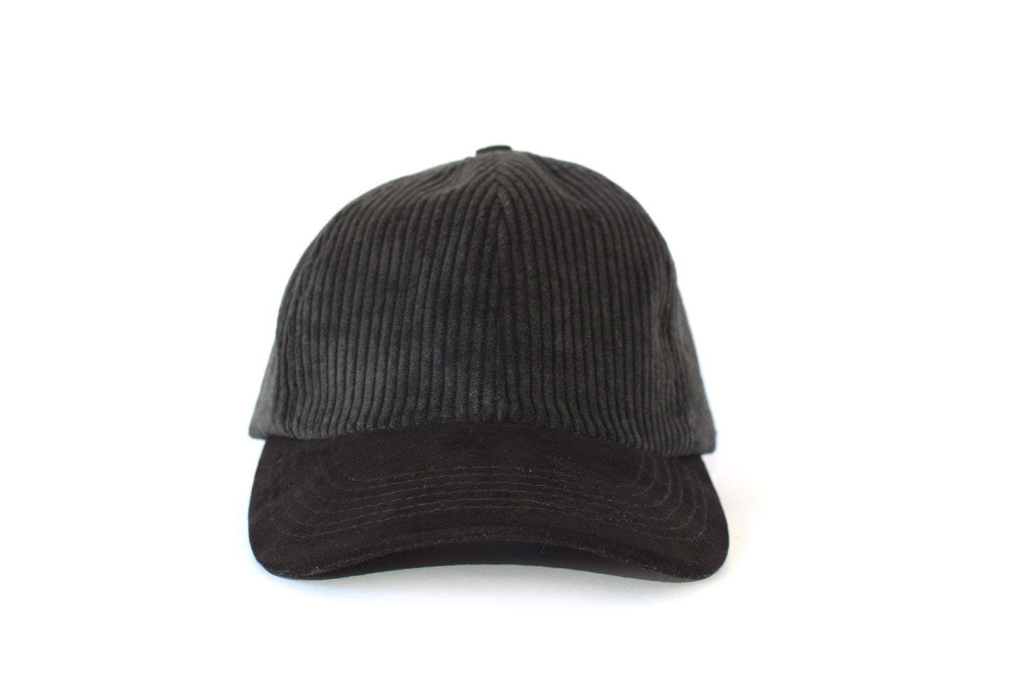 Cord Casi Negro Six Panel Hat