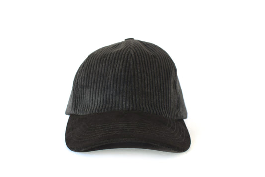 Cord Casi Negro Six Panel Hat