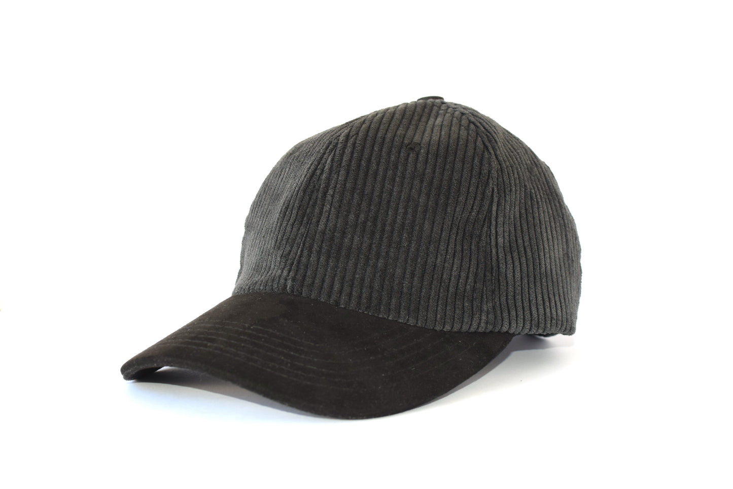 Cord Casi Negro Six Panel Hat