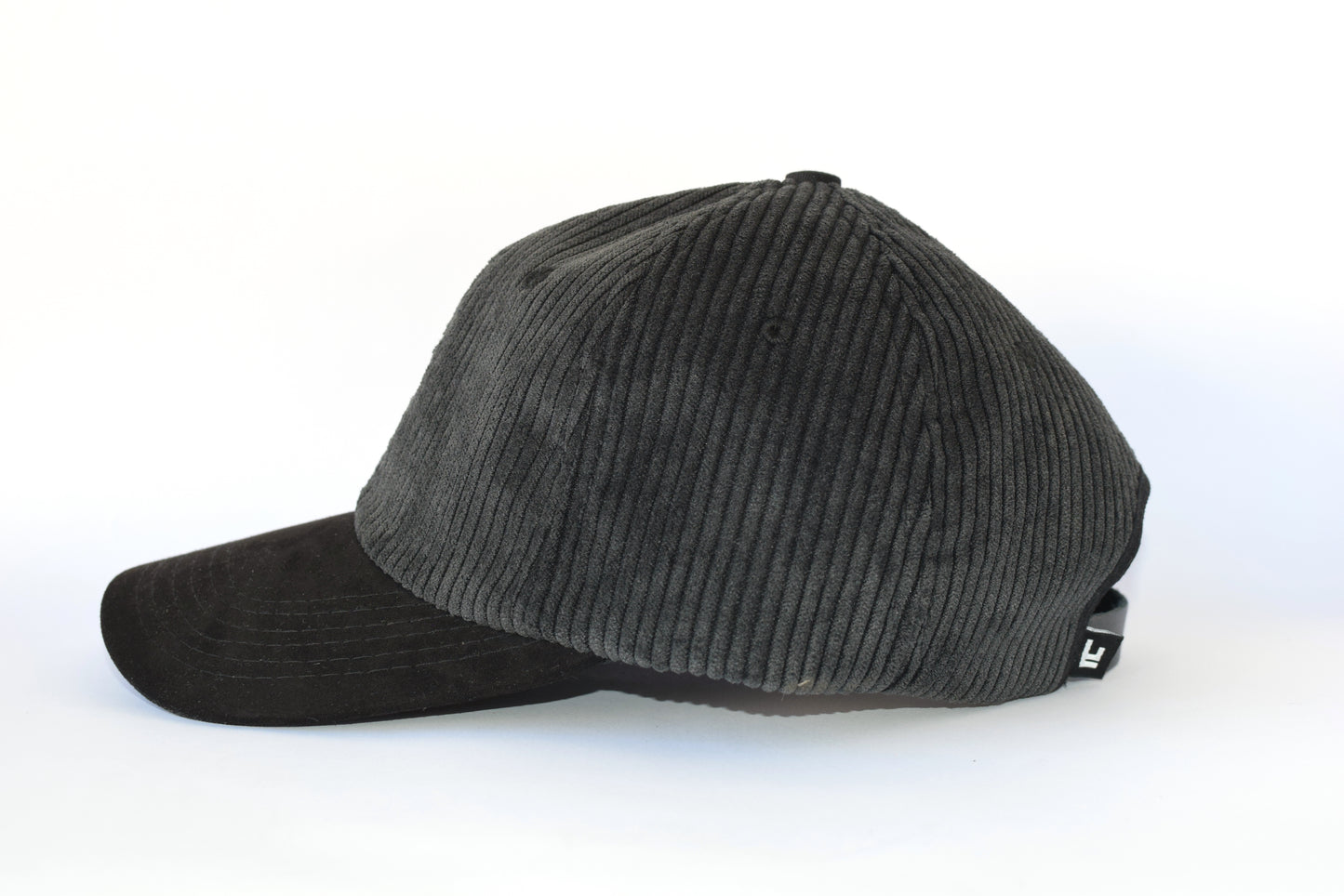 Cord Casi Negro Six Panel Hat