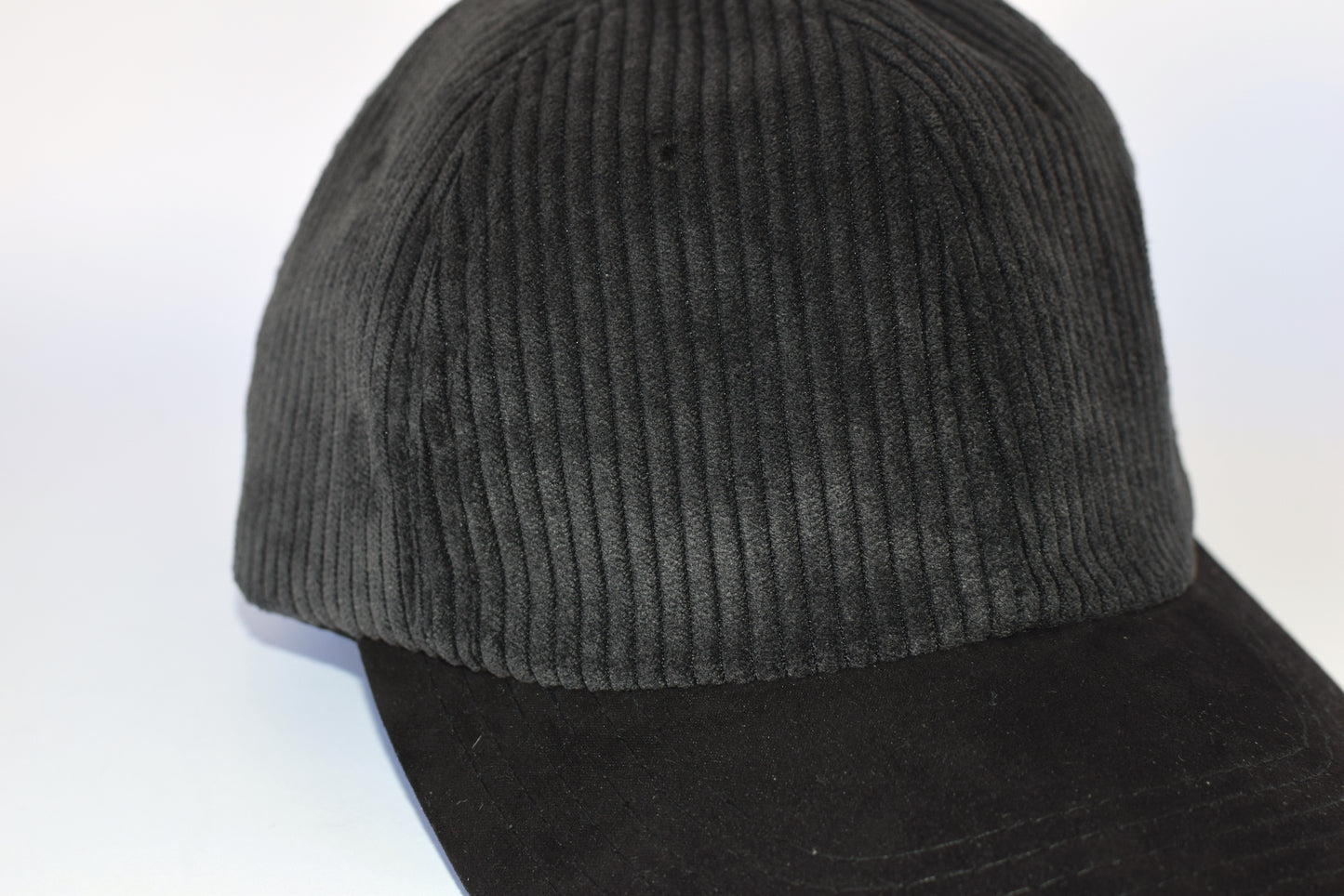 Cord Casi Negro Six Panel Hat