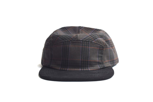 Lana Tropical Plaid Five Panel Hat
