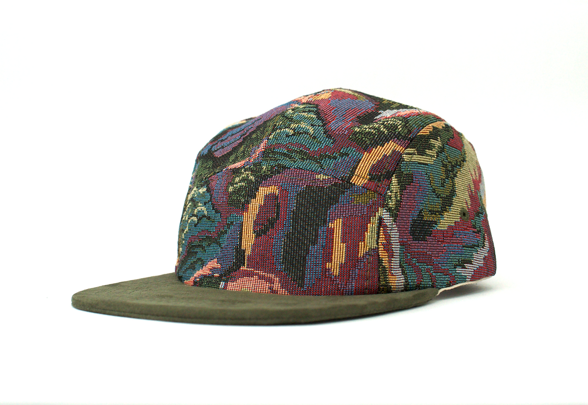 Swamp Camo Five Panel Hat
