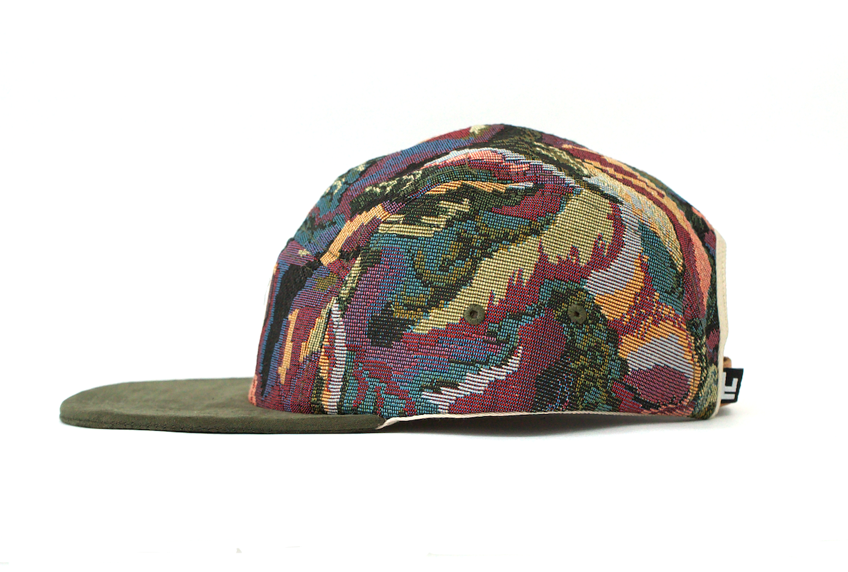 Swamp Camo Five Panel Hat