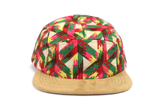 Mirleft Beige Five Panel Hat