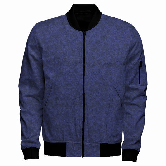 Lepardo Morado Bomber Jacket