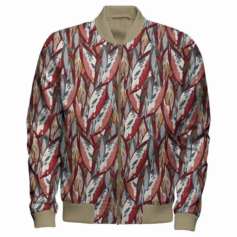 Plumas Invierno Sangrosas Bomber Jacket